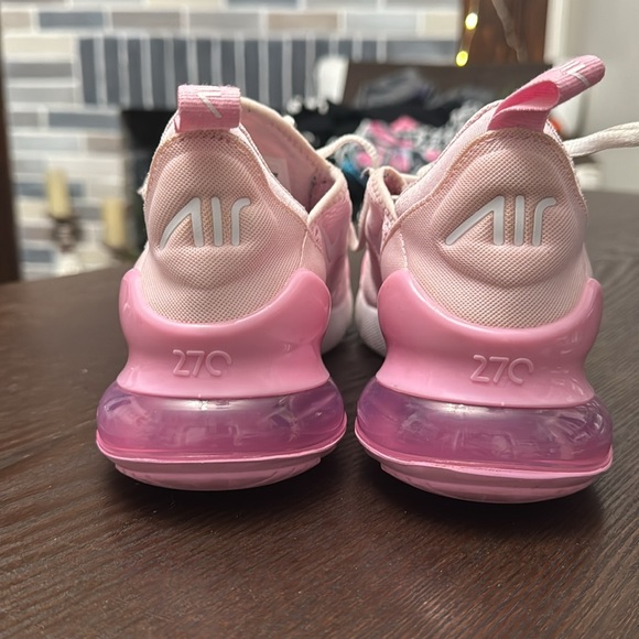 Youth Girls pink Nike Air 270 - Picture 3 of 4